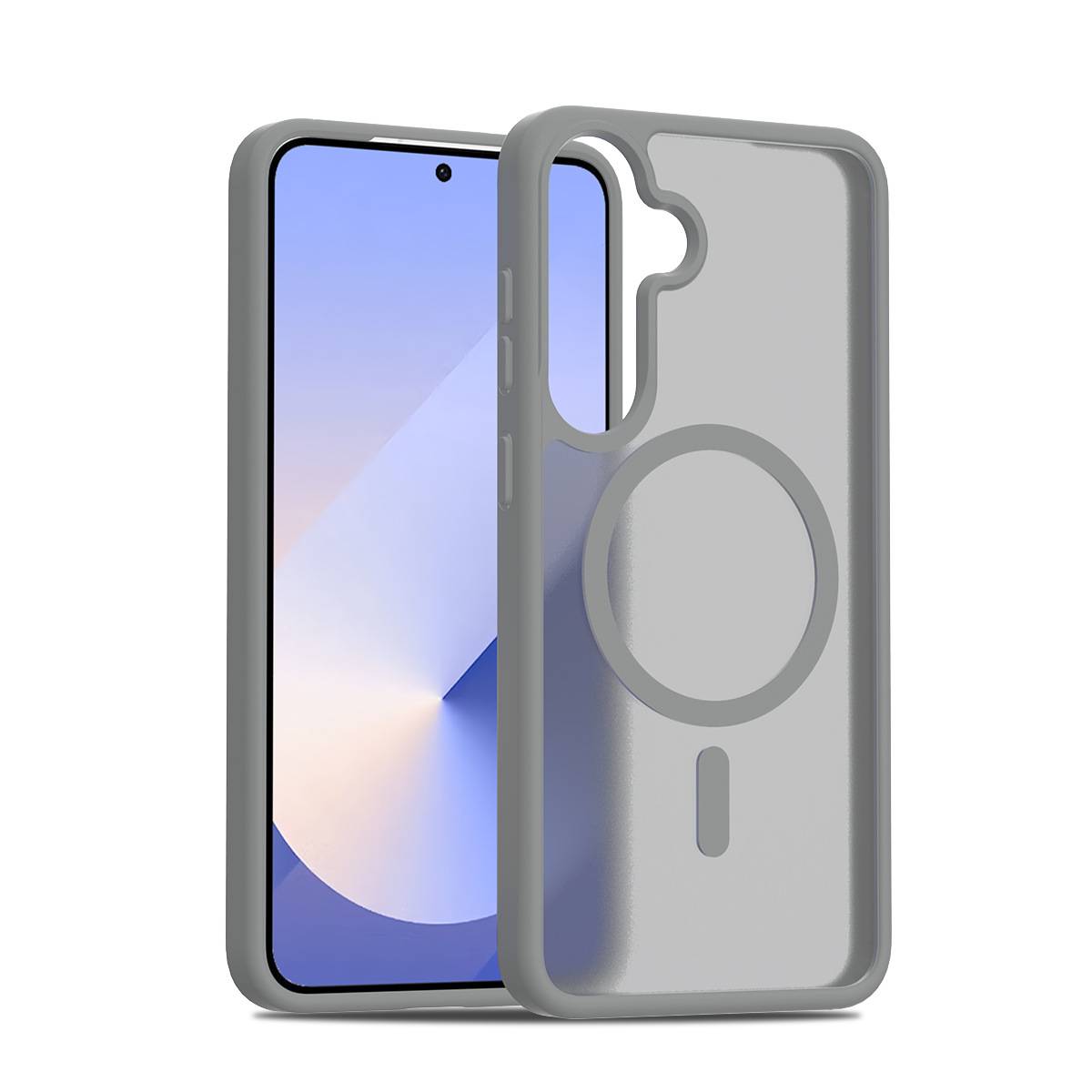 38403 Samsung S24, защитная крышка-чехол, пластик с MagSafe