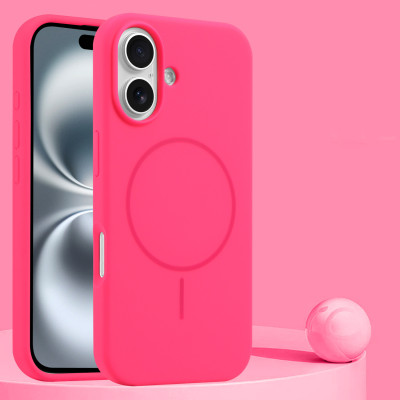 39055  iPhone 13 защитная крышка-чехол, силикон с MagSafe
