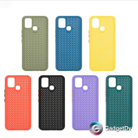 60788 Xiaomi Redmi Note 8 Pro защитная крышка-чехол, силикон перфорированный