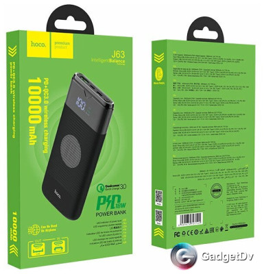20015 Портативный аккумулятор 10000 mAh Hoco J63