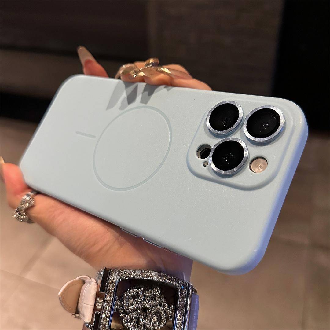 22087 Защитная крышка iPhone 14, магнитная, силикон