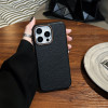 32083 iPhone 15 защитная крышка-чехол, кож.