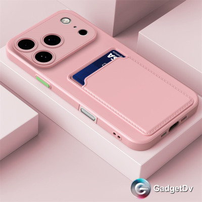 38118 Samsung A54 защитная крышка-чехол, силикон с картхолдером