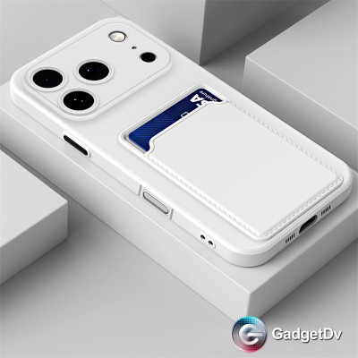 38118 Samsung A54 защитная крышка-чехол, силикон с картхолдером