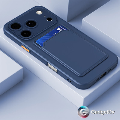 38118 Samsung A54 защитная крышка-чехол, силикон с картхолдером