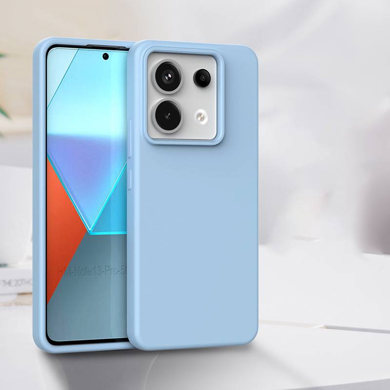 38402 Xiaomi Redmi Note 14Pro защитная крышка-чехол, однотонный силикон