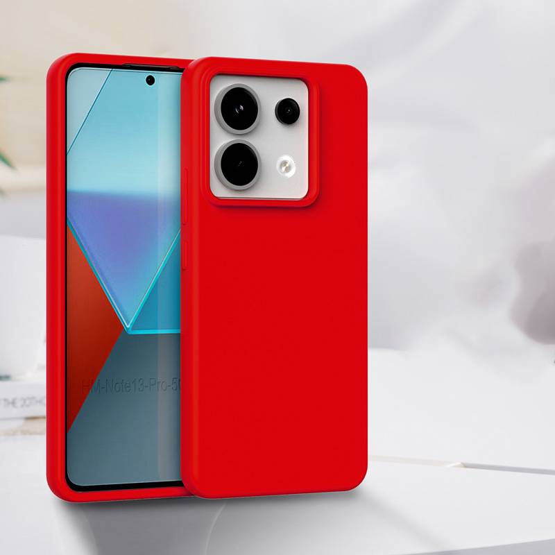 38402 Xiaomi Redmi Note 14Pro защитная крышка-чехол, однотонный силикон