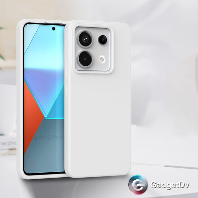 38402 Xiaomi Redmi Note 14Pro защитная крышка-чехол, однотонный силикон