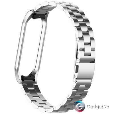 Браслет Xiaomi Mi Band 3/4, метал. (60692)
