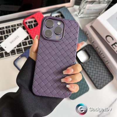 22088  iPhone13 ProMax защитная крышка-чехол, плетеная