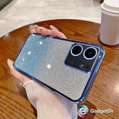 38119 Xiaomi Redmi Note 13Pro+ защитная крышка-чехол, блестки