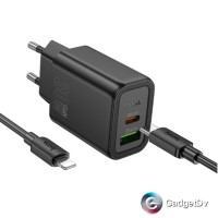 38524 СЗУ USB + кабель Type-C to Type-C, Hoco N63