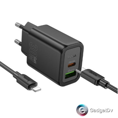 38524 СЗУ USB + кабель Type-C to Type-C, Hoco N63