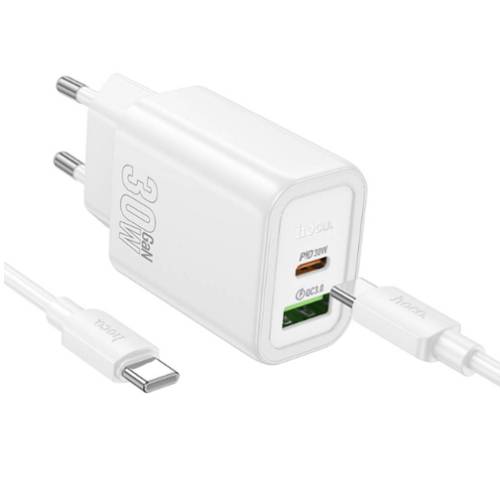 38524 СЗУ USB + кабель Type-C to Type-C, Hoco N63