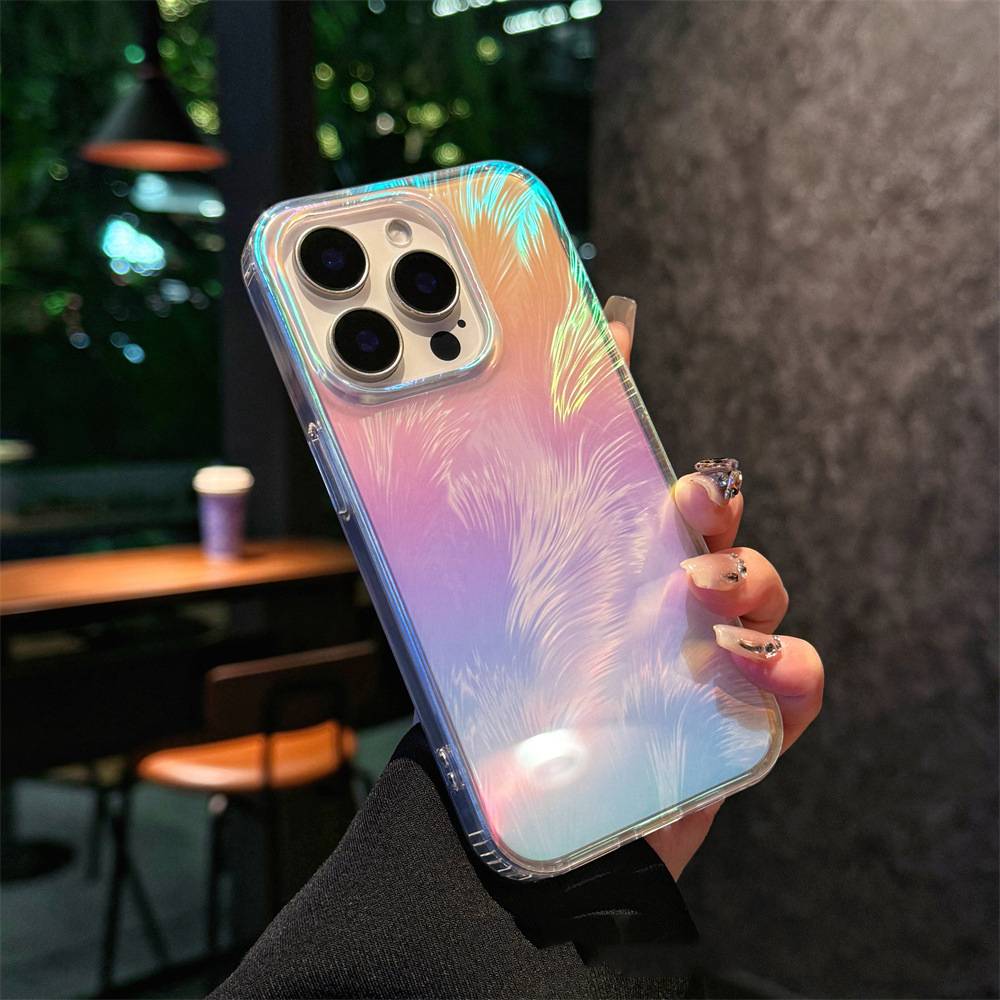 38835 iPhone 17Pro защитная крышка-чехол перелив