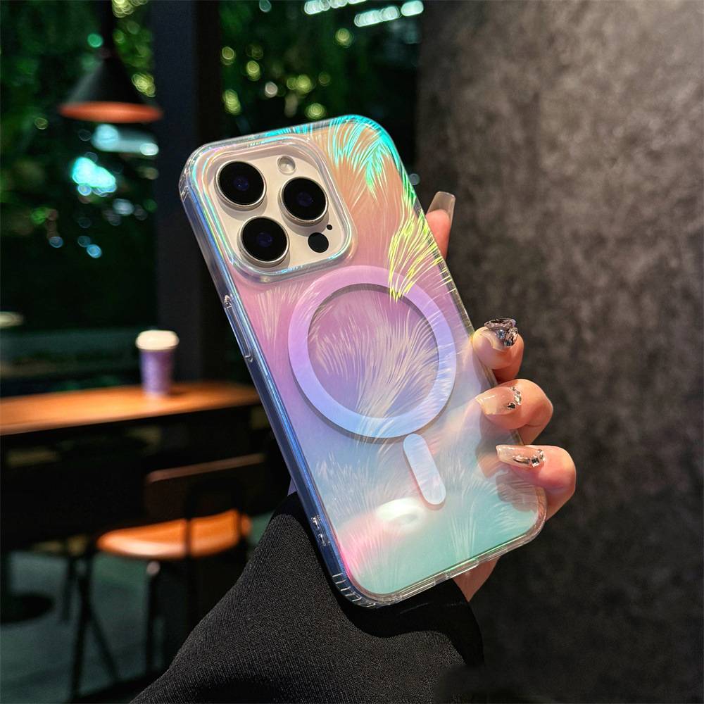 38835 iPhone 17Pro защитная крышка-чехол перелив
