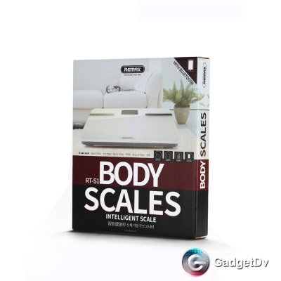 5687 Весы напольные Remax Smart Body Scales RT-S1