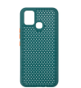 60790 Xiaomi Redmi 9 защитная крышка-чехол, сиилкон перфорированный