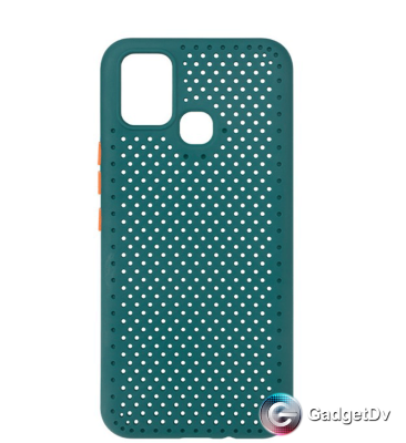 60790 Xiaomi Redmi 9 защитная крышка-чехол, сиилкон перфорированный