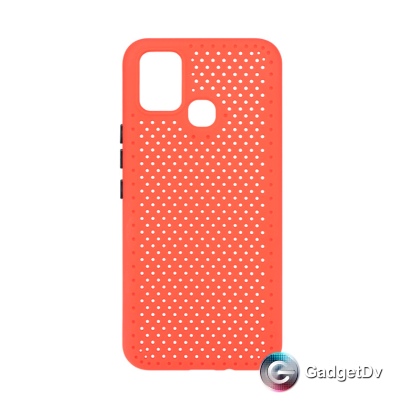 60790 Xiaomi Redmi 9 защитная крышка-чехол, сиилкон перфорированный