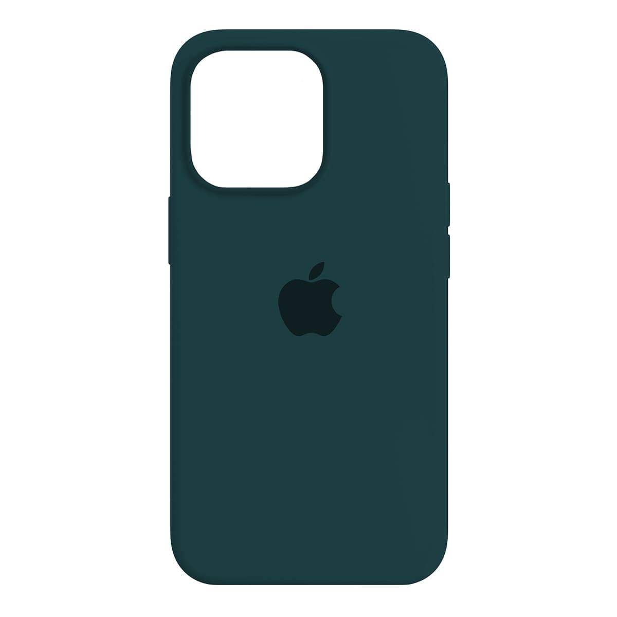 20021 iPhone13 Pro защитная крышка-чехол Silicone Case с логотипом