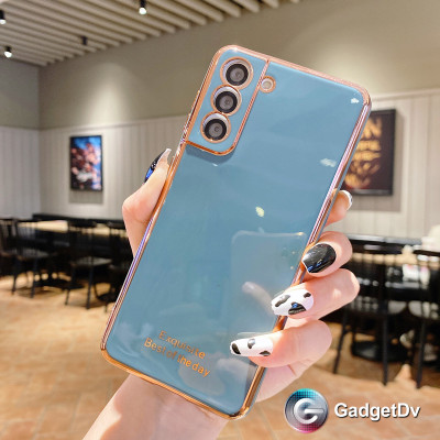 40036 Samsung S21FE защитная крышка-чехол, глянцевый силикон