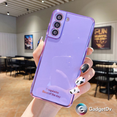 40036 Samsung S21FE защитная крышка-чехол, глянцевый силикон