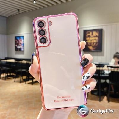 40036 Samsung S21FE защитная крышка-чехол, глянцевый силикон