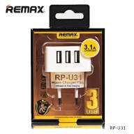 2803 Адаптер питания 2,1А, 1,0А, 1,0 А USB*3 Remax