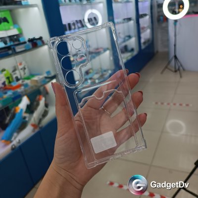 31000 Samsung S24 Ultra защитная крышка-чехол, с картхолдером
