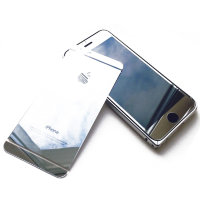 5-154 Защитное стекло комплект металический iPhone 6 (серебряный)
