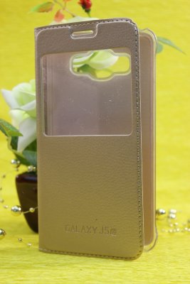 16-569 Galaxy J5 (2016) Чехол-книжка (золото) 16-569 Galaxy J5 (2016) Чехол-книжка (золото)