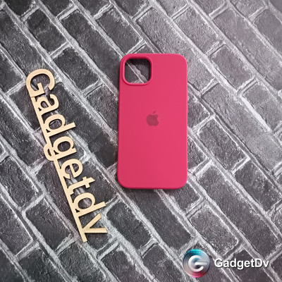 20022  iPhone 13 защитная крышка-чехол Silicone Case с логотопом