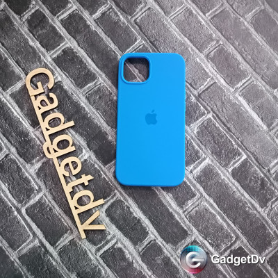 20022  iPhone 13 защитная крышка-чехол Silicone Case с логотопом