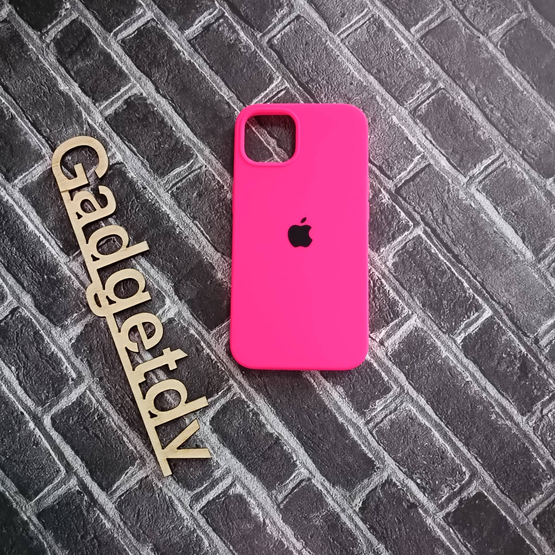 20022 iPhone 13 защитная крышка-чехол Silicone Case с логотопом