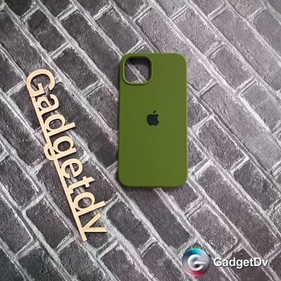 20022  iPhone 13 защитная крышка-чехол Silicone Case с логотопом