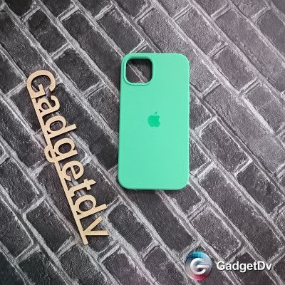 20022  iPhone 13 защитная крышка-чехол Silicone Case с логотопом