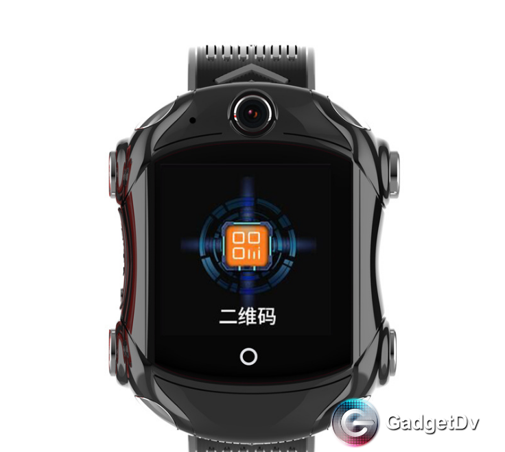 90063 Детские часы с GPS-модулем, 4G "Авто" DF-53