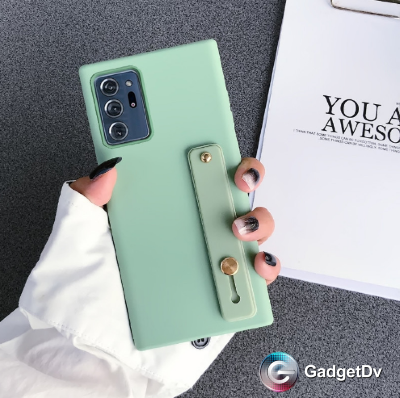 60597 Samsung A02 защитная крышка-чехол, силикон с держателем