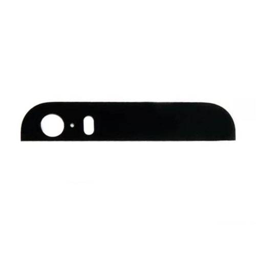 Стеклянная вставка в корпус верх iPhone 5S (черный)