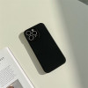 27036 iPhone 14 защитная крышка-чехол, силикон однотонный