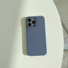 27036 iPhone 14 защитная крышка-чехол, силикон однотонный