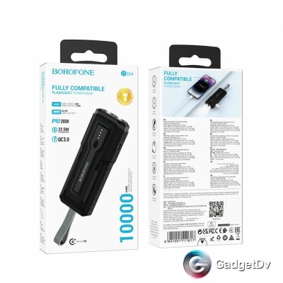 27215 Портативный аккумулятор 10000 mAh Borofon BJ54 27215 Портативный аккумулятор 10000 mAh Borofon BJ54