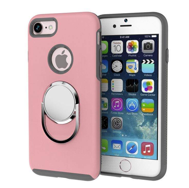 2243 iРhone6+ Защитная крышка пластиковая (розовый)