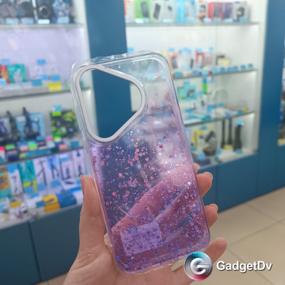 36018 Huawei Pura 70 защитная крышка-чехол блестки градиент