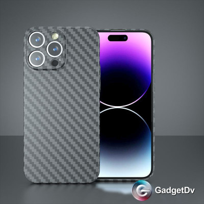 38438  iPhone 17 защитная крышка-чехол под карбон