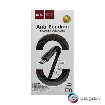 38744 Кабель TYPE-C, 1m Hoco U70