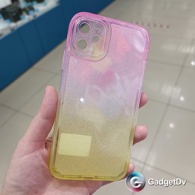 20820  iPhone 11 защитная крышка-чехол, блестящий градиент