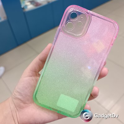 20820  iPhone 11 защитная крышка-чехол, блестящий градиент