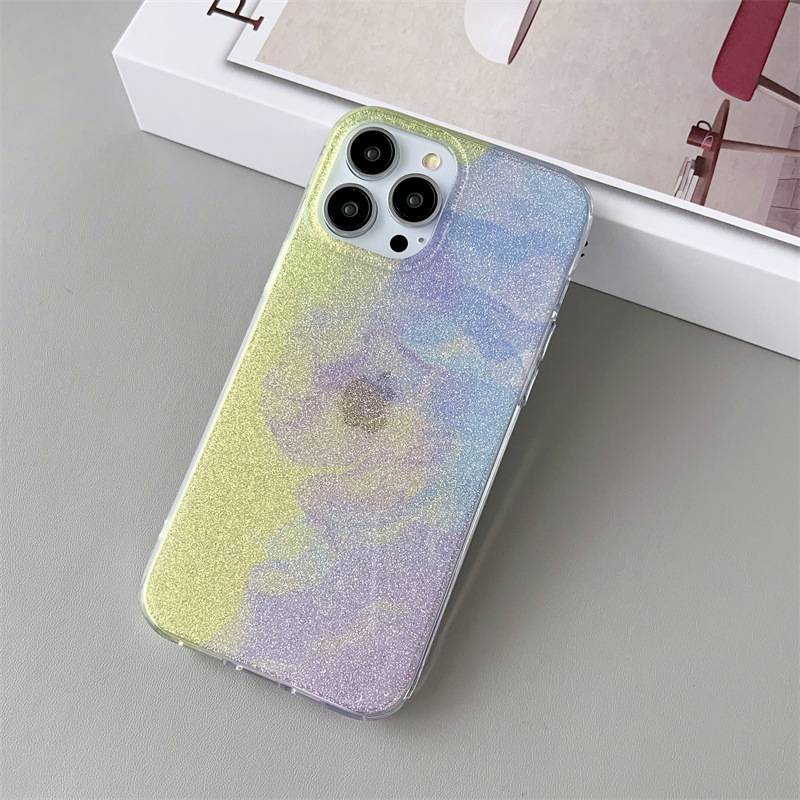 20820 iPhone 11 защитная крышка-чехол, блестящий градиент
